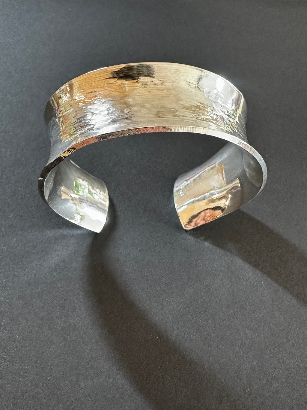 Time Stamp Forged Cuff (Wide) 122324–13:59–15:31