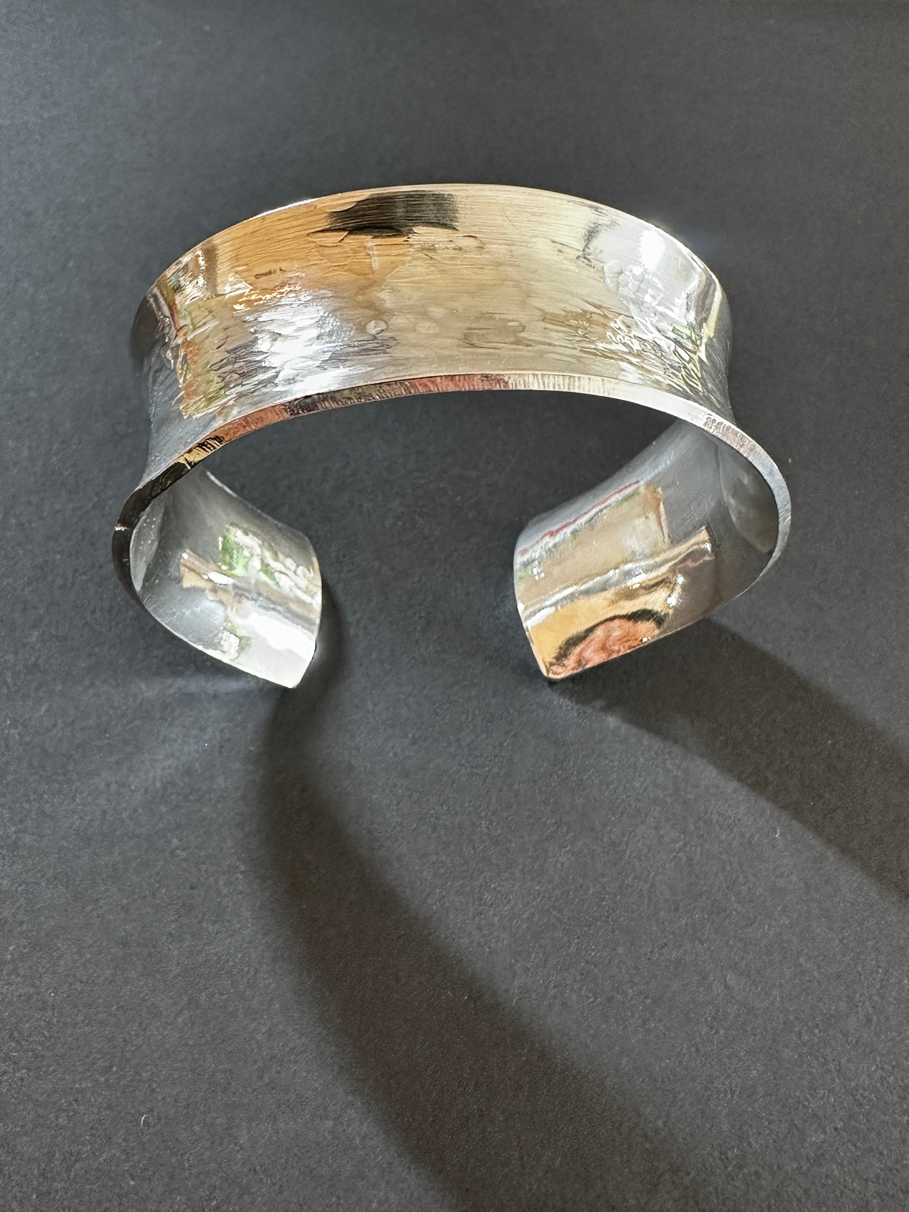 Time Stamp Forged Cuff (Wide) 122324–13:59–15:31